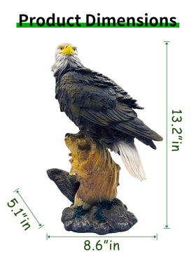 Teaeeno eagle desk ornament adds a regal focal point to home or office.
