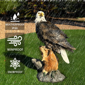 Teaeeno eagle sculpture perfect for gifting during housewarmings or holidays.