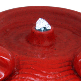 Teamson Home compact fountain fits small patios and balcony spaces.