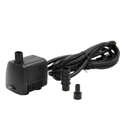 Teamson Home water pump compact design for efficient fountains and ponds.