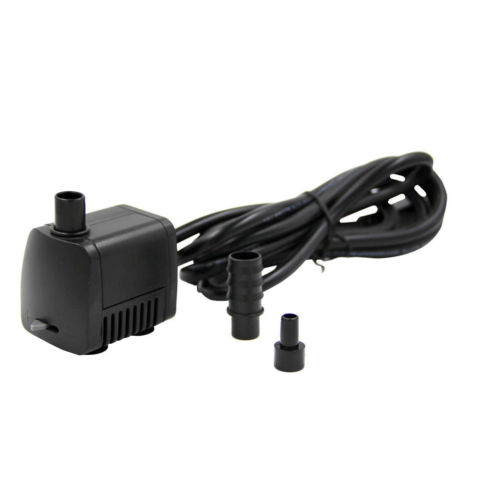 Teamson Home water pump compact design for efficient fountains and ponds.