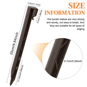 TEANTECH safe-tip pointed end with anti-slip top for easy insertion.