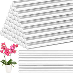 Tebery clear plant stake 17-3 inch supports delicate stems in pots.