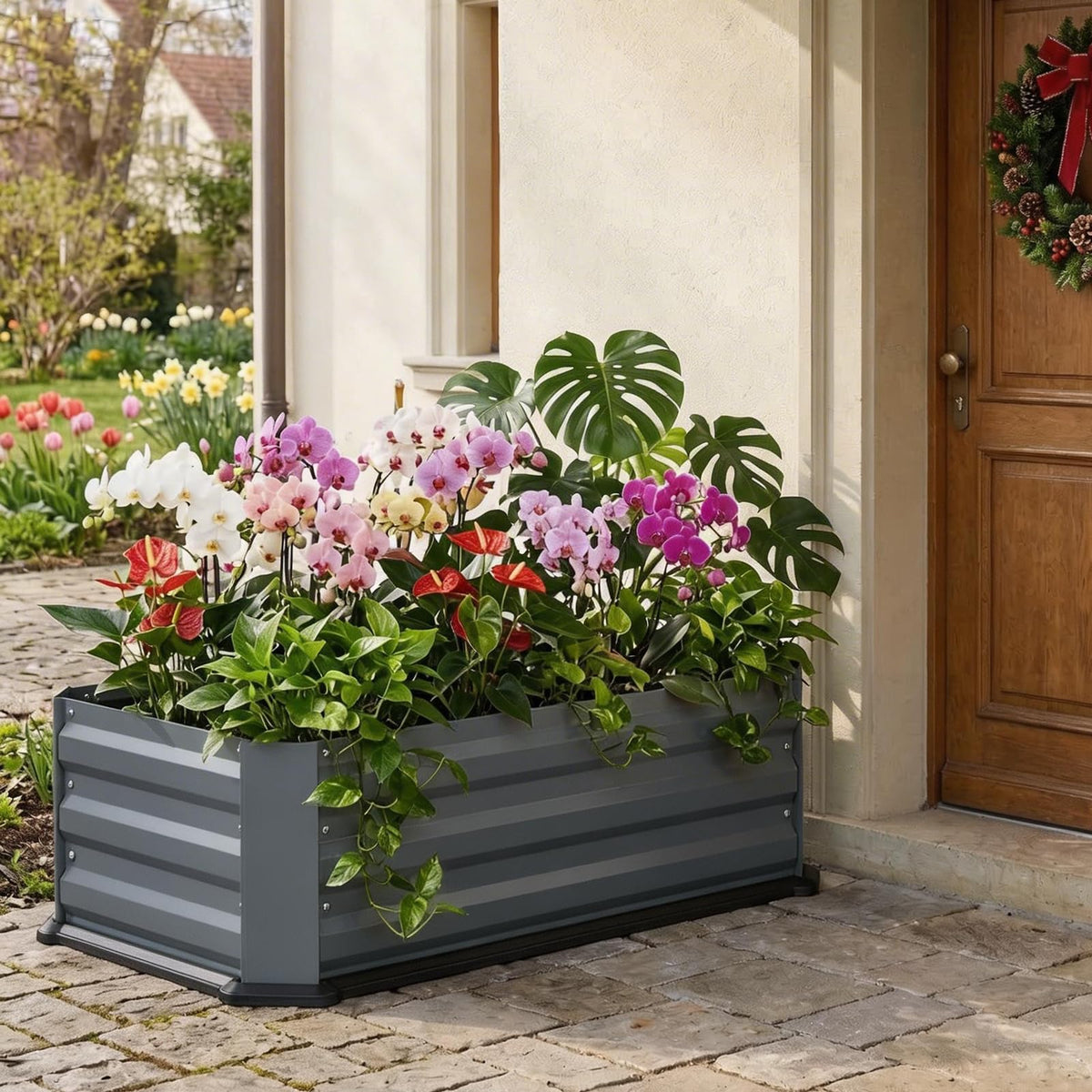 TECANA balcony compact herb garden suitable for small spaces