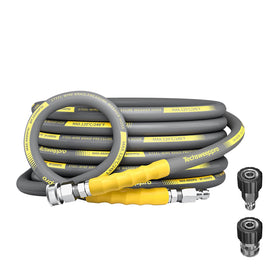 TechSweepPro 4800 PSI hose with 25 ft reach for cars and more