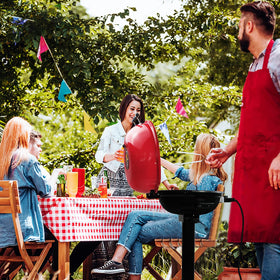 Techwood family-friendly grilling setup for large gatherings.
