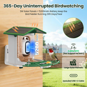 TECKNET app manual scare sound helps protect feeding moments