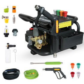Tecoloy 2025 upgraded pressure washer front view for powerful outdoor cleaning.