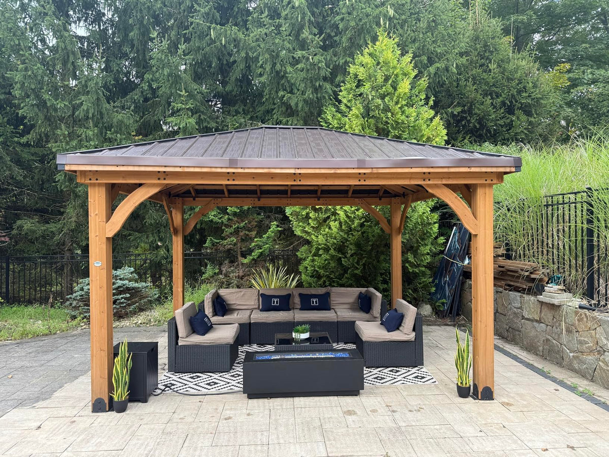 TECOSARA breathable fabric cushions, promotes airflow for cooler outdoor seating.