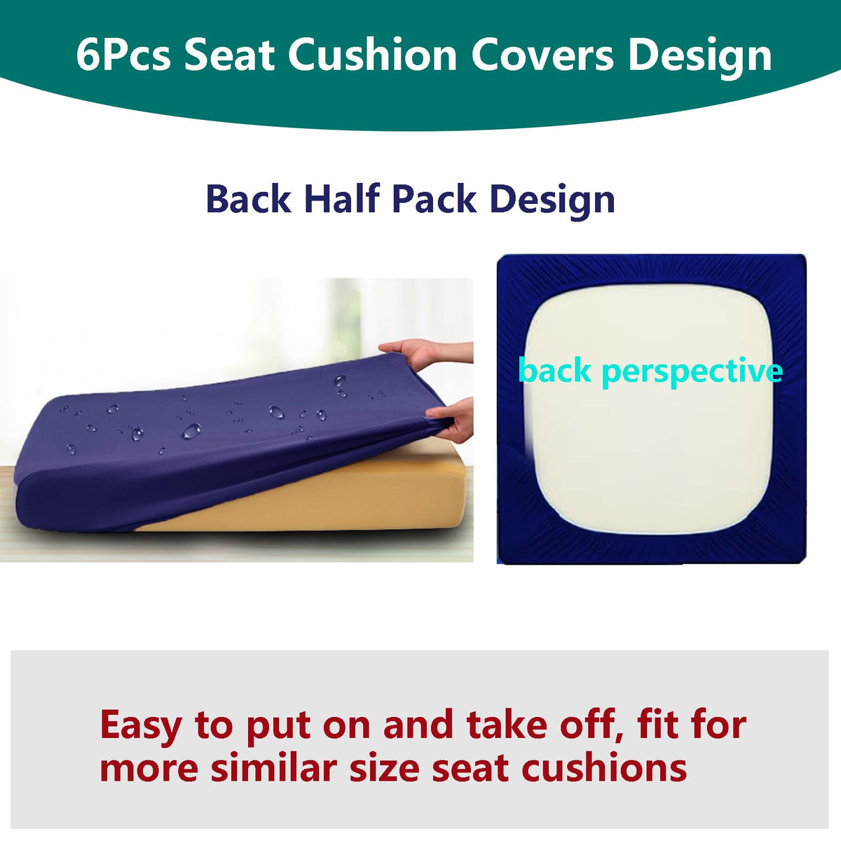 TECOSARA machine-washable cushion covers for easy cleaning