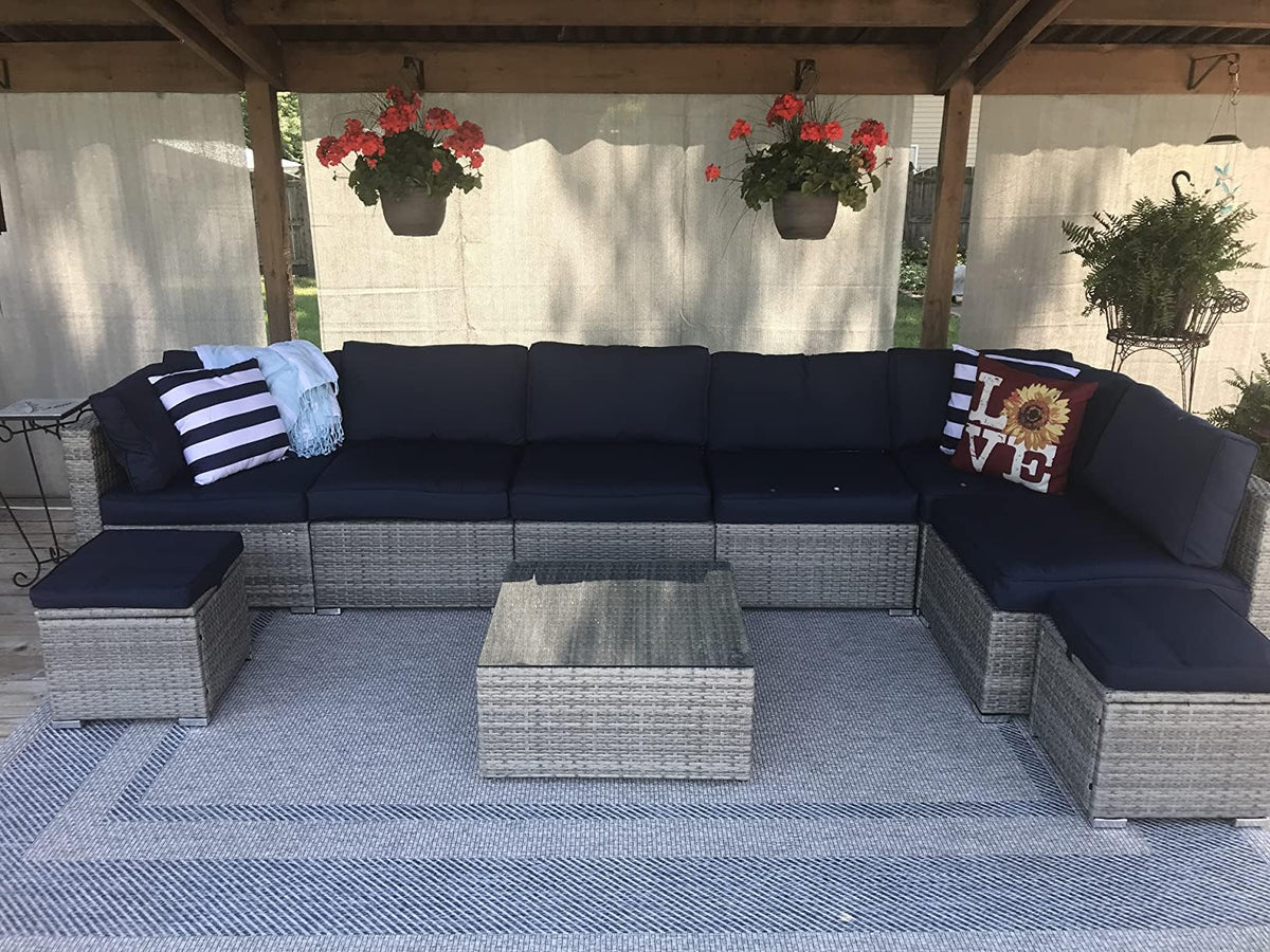 TECOSARA patio refresh with 14-piece cushion cover set