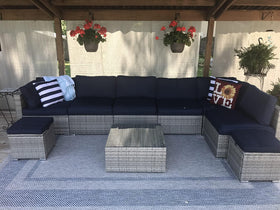TECOSARA patio refresh with 14-piece cushion cover set