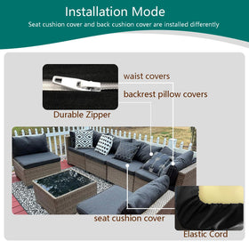 TECOSARA waterproof Oxford fabric protects cushions from rain