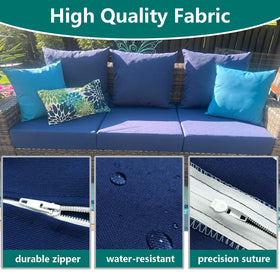 TECOSARA water-resistant fabric close-up highlighting durable outdoor material