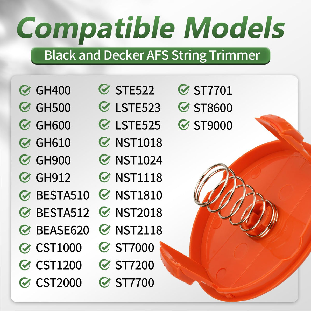 Tecreddy RC100P easy-install design reduces downtime during yard work.