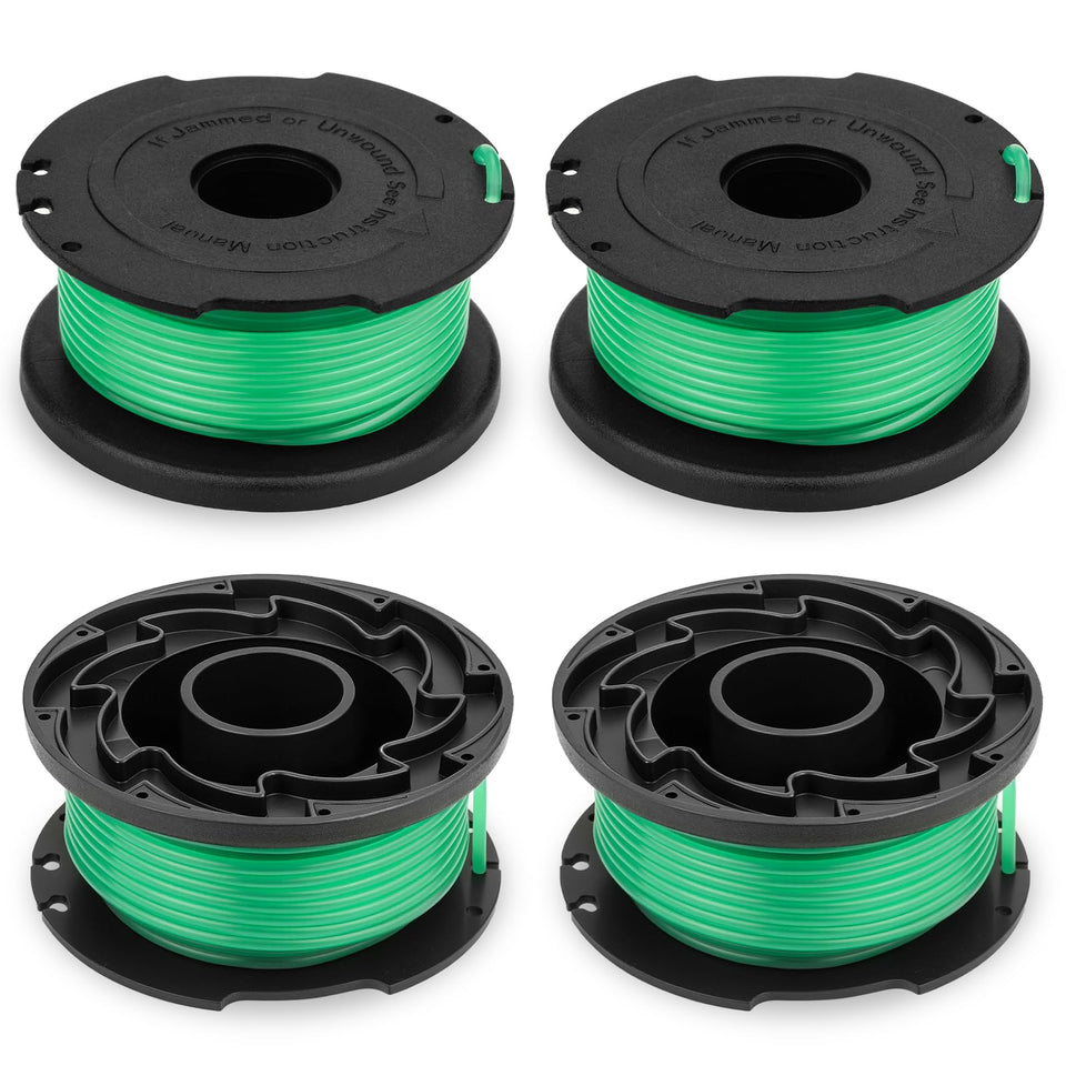 Tecreddy SF-080 spool front view highlighting auto-feed design for quick trimming