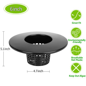 Tectsia BPA-free DWC bucket lid blocks light and algae