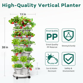 Tectsia BPA-free materials ensure plant-safe, durable construction.