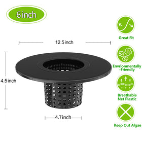 Tectsia BPA-free plastic lid suitable for safe hydroponic growing.