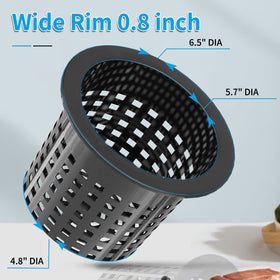Tectsia wide lip lid ensures stable bucket compatibility.
