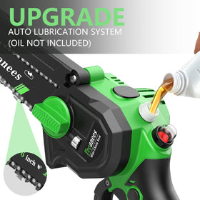 LED power indicator helps manage battery life during long tasks.