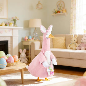 Teeanzo outdoor Easter decor idea for garden spaces