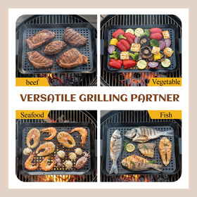 Teecyhooo outdoor cooking setup ready for camping and terrace cookouts.