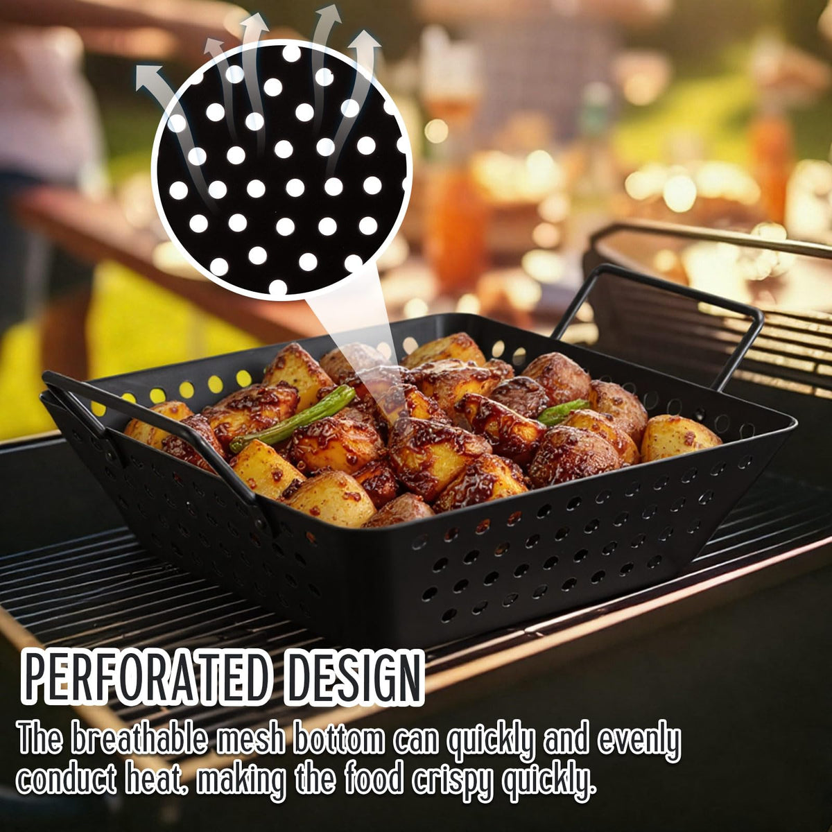 Teecyhooo stainless steel construction resists deformation under heat