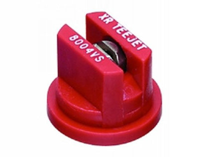 TeeJet XR8004VS extended range spray tip for precise coverage across a wide pressure range.