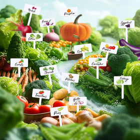 Teeloray reusable garden stakes offer sustainable labeling you can reposition season after season