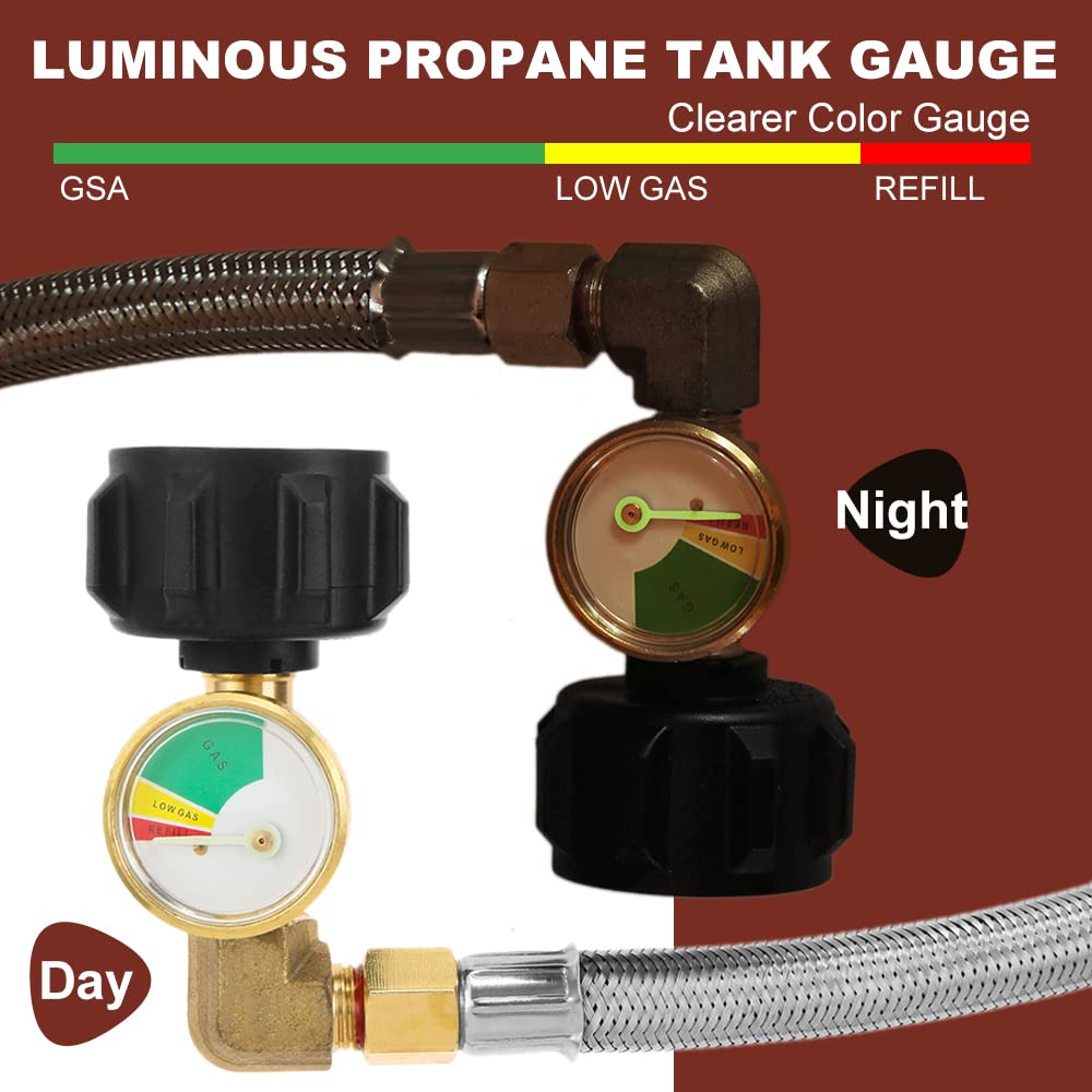 TEENGSE CSA-certified RV gas hose for safe outdoor use