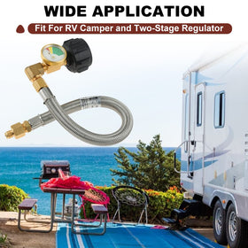 TEENGSE packaged RV propane hose set ready for quick replacement