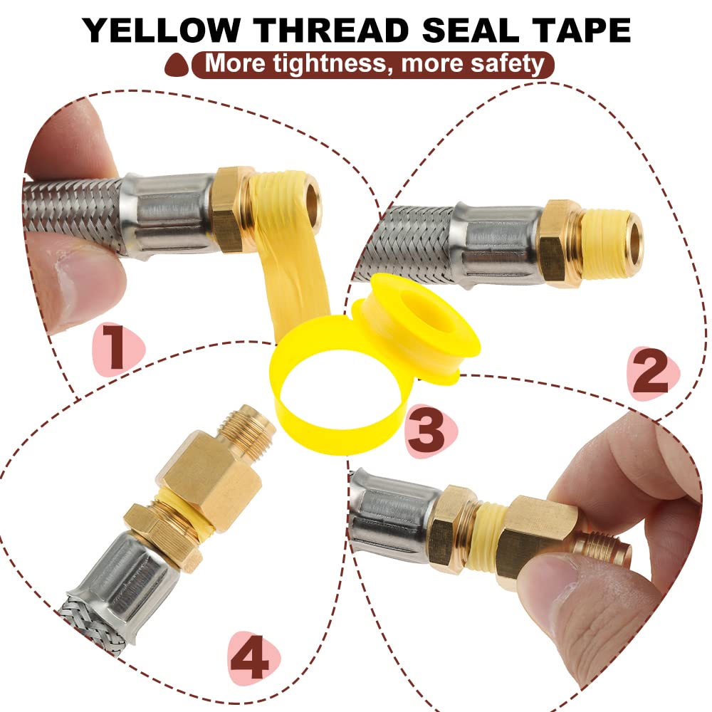 TEENGSE thread sealant tape included with TEENGSE hose