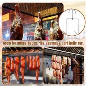 Teenyyou welded stainless hooks enable easy hanging of cuts.
