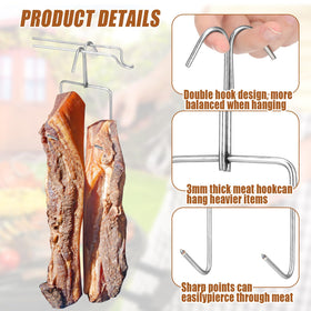 Teenyyou heavy-duty meat hooks for pork, lamb, and turkey.