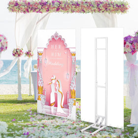 Teenyyou metal backdrop stand foldable base ideal for easy transport