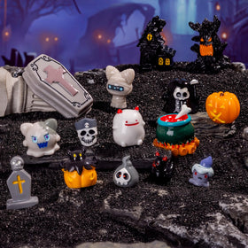 Teenzee cute resin creatures for display cases and craft projects.