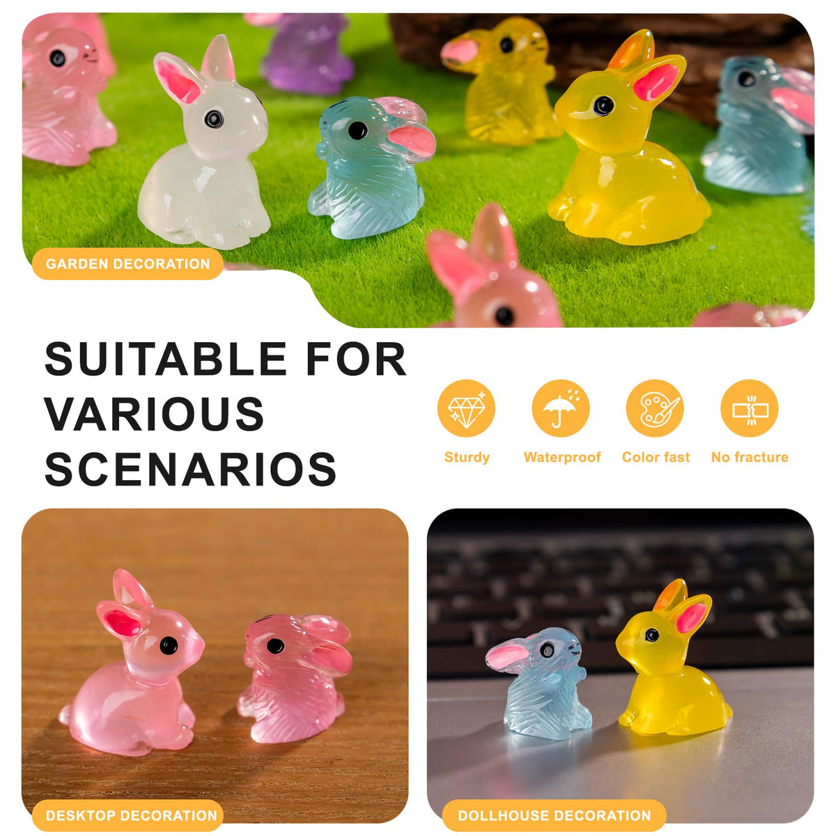 Teenzee diy craft bunny figures ideal for classroom or home crafting sessions.
