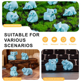 Cute elephant miniatures perfect for desk decor and gifting