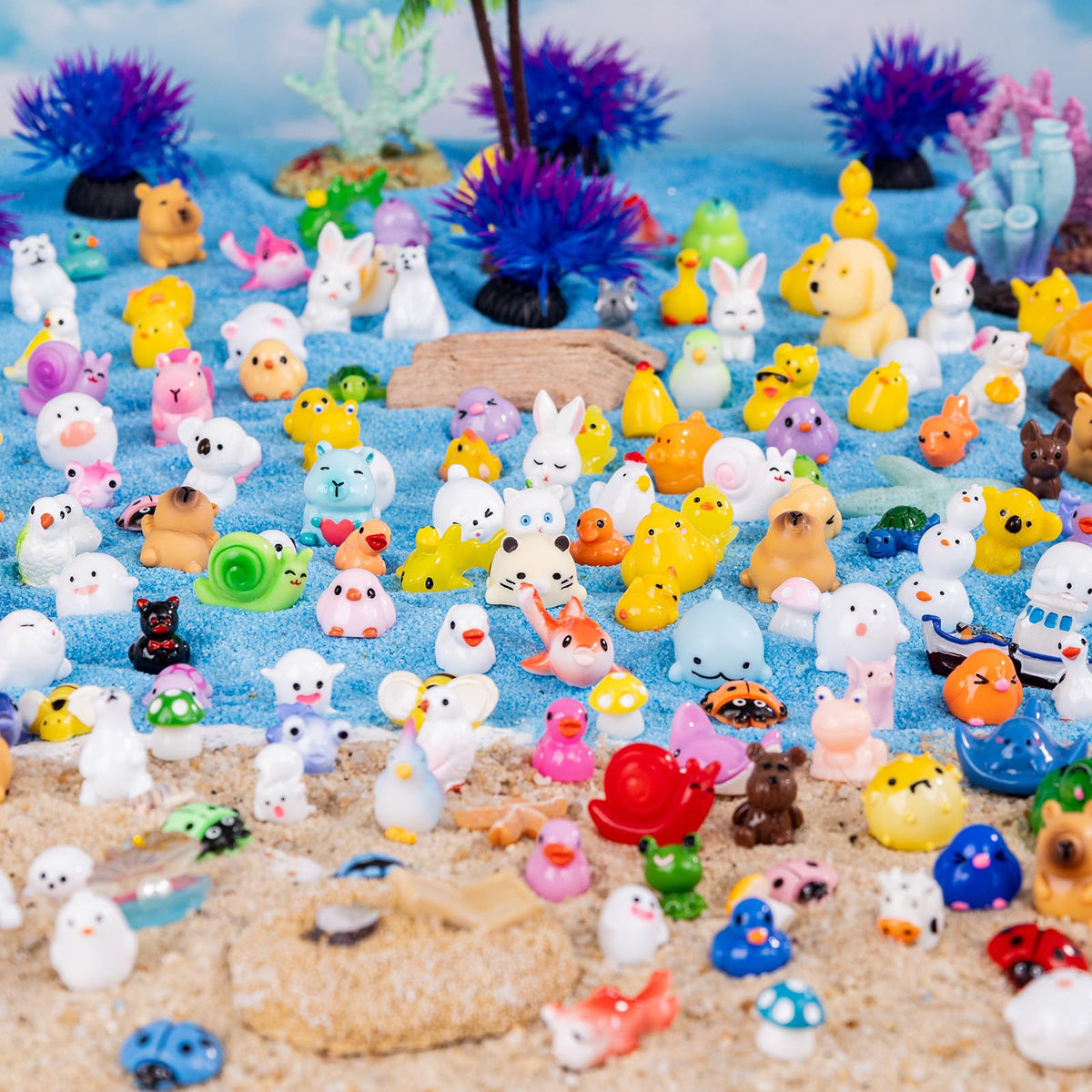 Teenzee mini resin koala figure for cute DIY decor and gifts