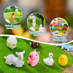 Teenzee mini resin animals - koalas add cuddly charm to kids rooms.
