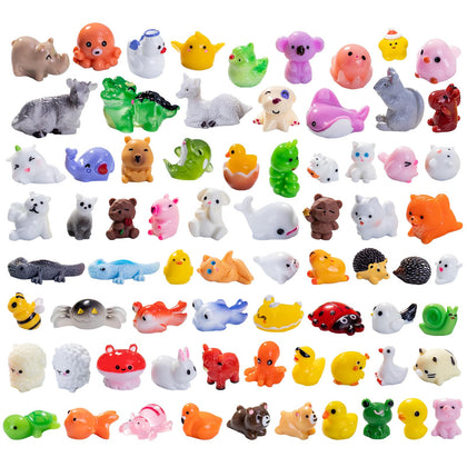 Teenzee mini resin animals - ladybugs for whimsical fairy garden accents.