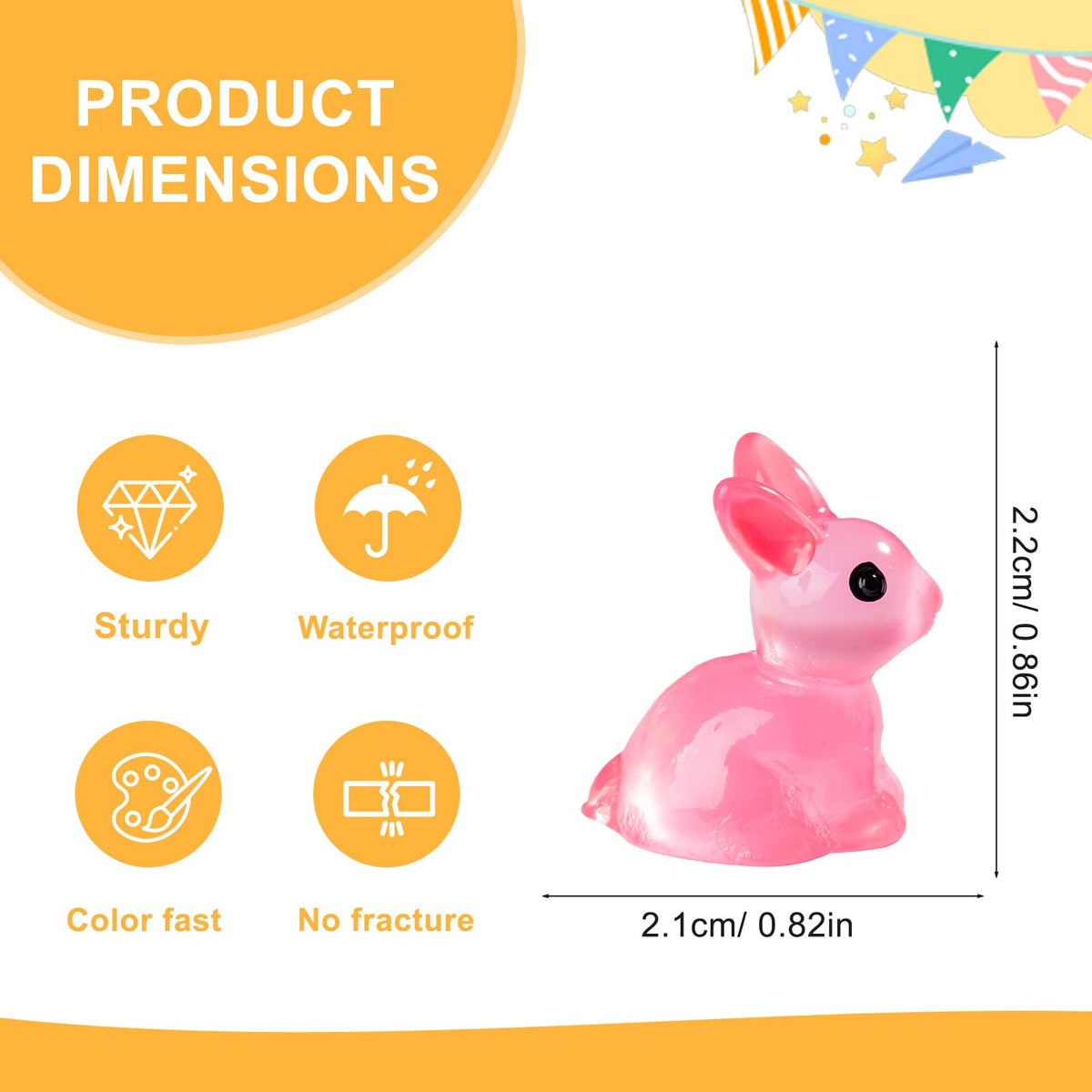 Teenzee office prank bunnies brighten desks and hidden-prank decor ideas.
