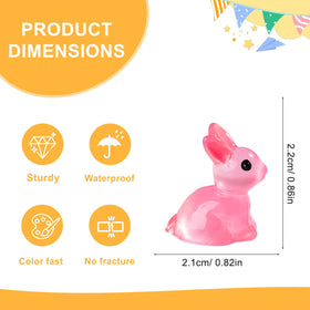 Teenzee office prank bunnies brighten desks and hidden-prank decor ideas.