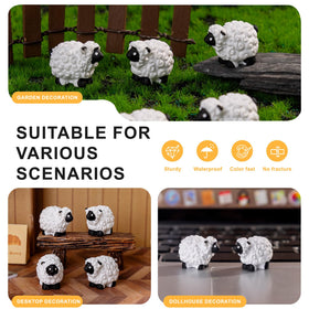 Teenzee resin figures with glossy finish for durable daily use and décor.