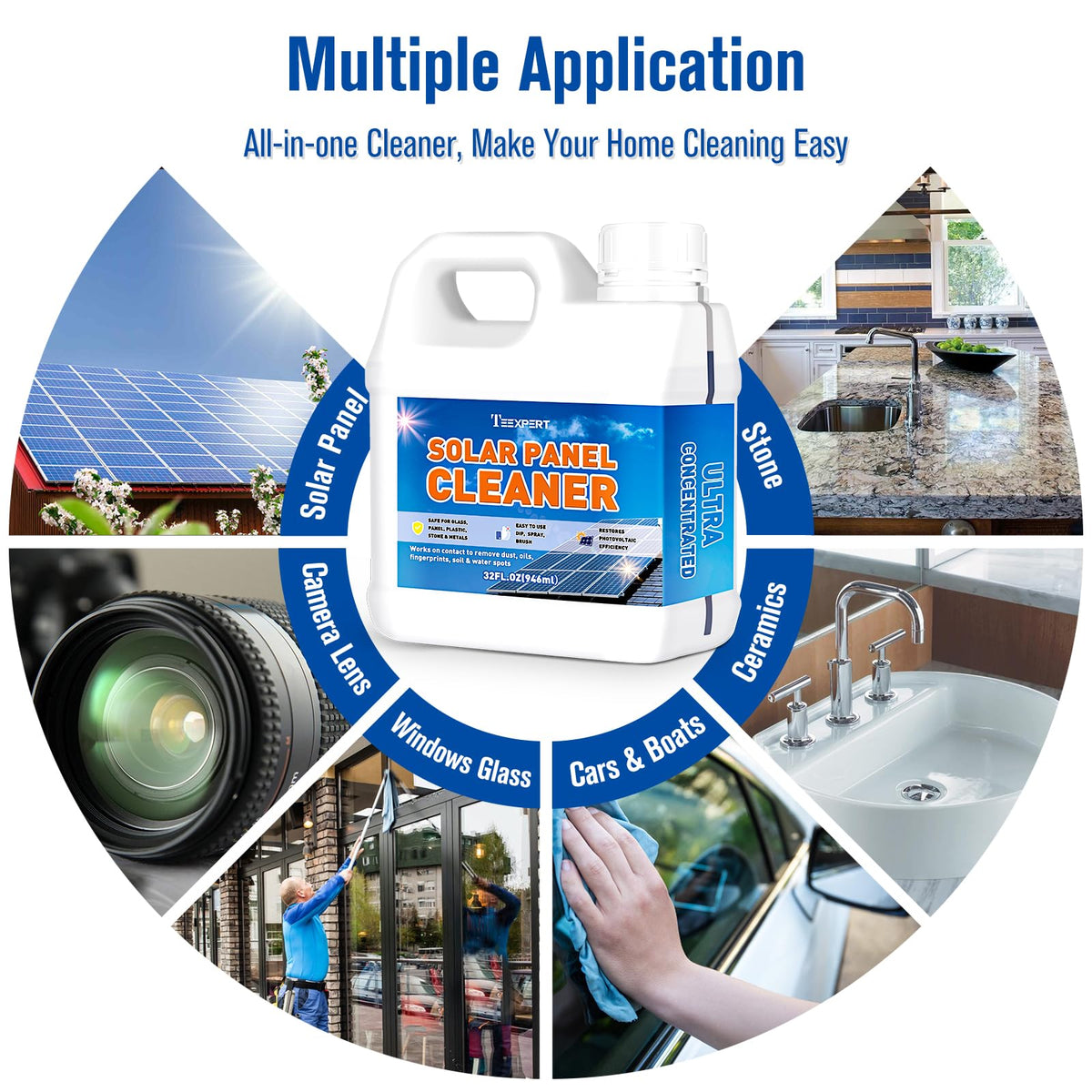 Teexpert Solar Panel Cleaner bird-droppings-removal restores panel clarity