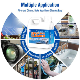 Teexpert Solar Panel Cleaner bird-droppings-removal restores panel clarity