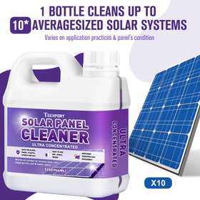 Teexpert Solar Panel Cleaner removes fingerprints for spotless screens.