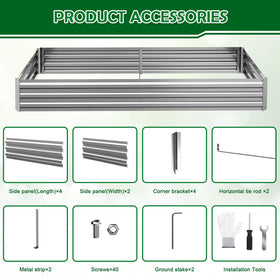 Tegarbed rust resistant screws close-up indicating durable hardware