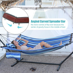 TEGERDEGER hardwood spreader bar showcases durable grain and long outdoor life.